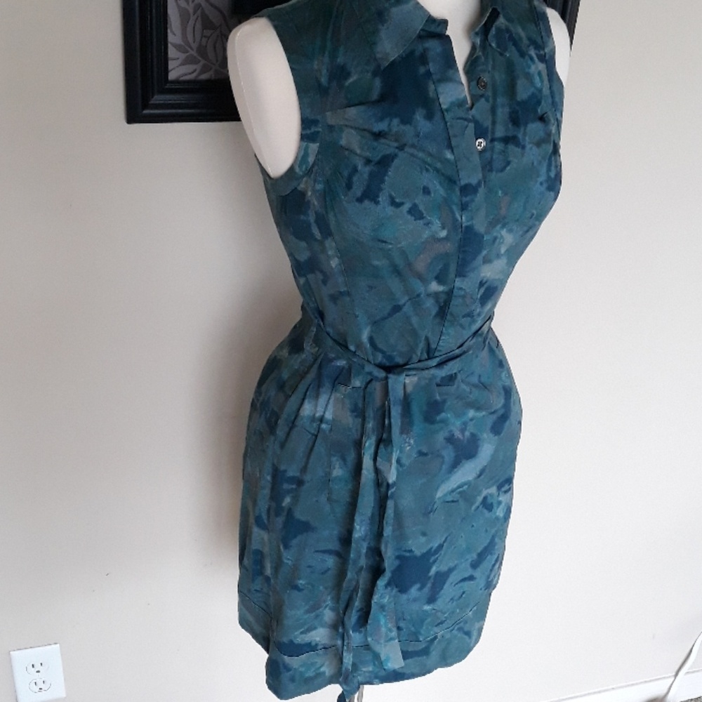 New York and Company Oceans Blue Dress